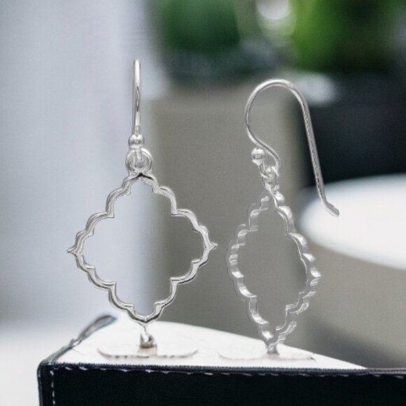 GIANI BERNINI Open Drop Earrings - Picture 1 of 2